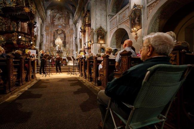 Předposlední "pokladový" koncert se konal v broumovském kostele sv. Petra a Pavla