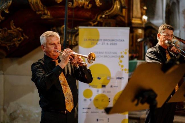 Předposlední "pokladový" koncert se konal v broumovském kostele sv. Petra a Pavla