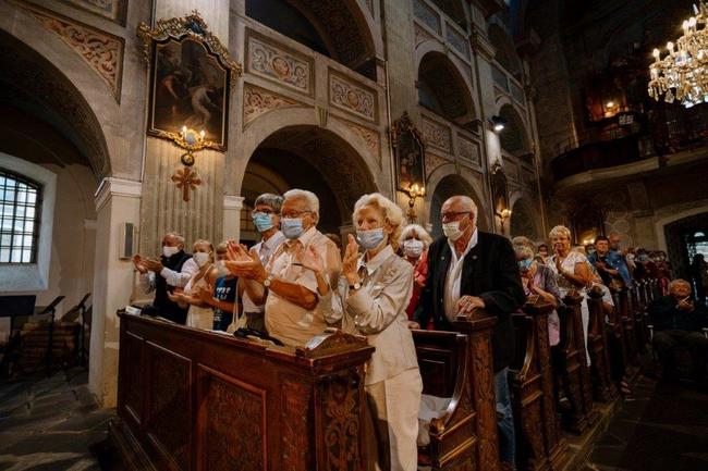 Předposlední "pokladový" koncert se konal v broumovském kostele sv. Petra a Pavla