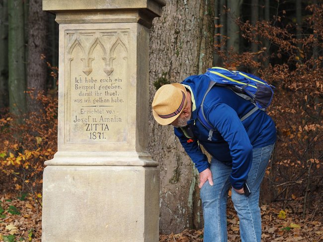 Na Bišíku byl obnoven Zittův kříž