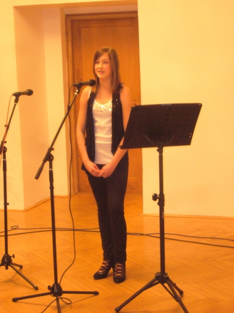 Koncert pěveckého oddělení broumovské umělecké školy