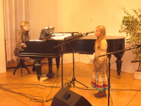 Koncert pěveckého oddělení broumovské umělecké školy