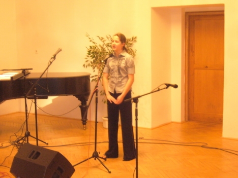 Koncert pěveckého oddělení broumovské umělecké školy