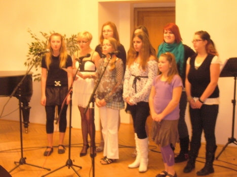 Koncert pěveckého oddělení broumovské umělecké školy