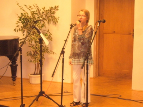 Koncert pěveckého oddělení broumovské umělecké školy