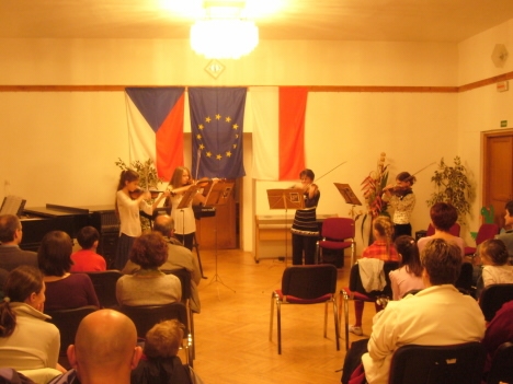 Podzimní koncert žáků umělecké školy v Broumově