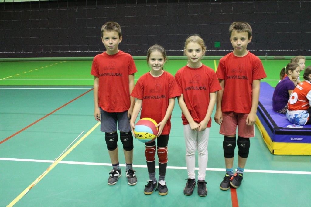 Rozehrála se soutěž v "barevném" volejbale