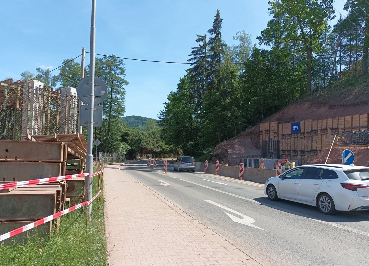 Ulice Broumovská v Náchodě bude dočasně uzavřena