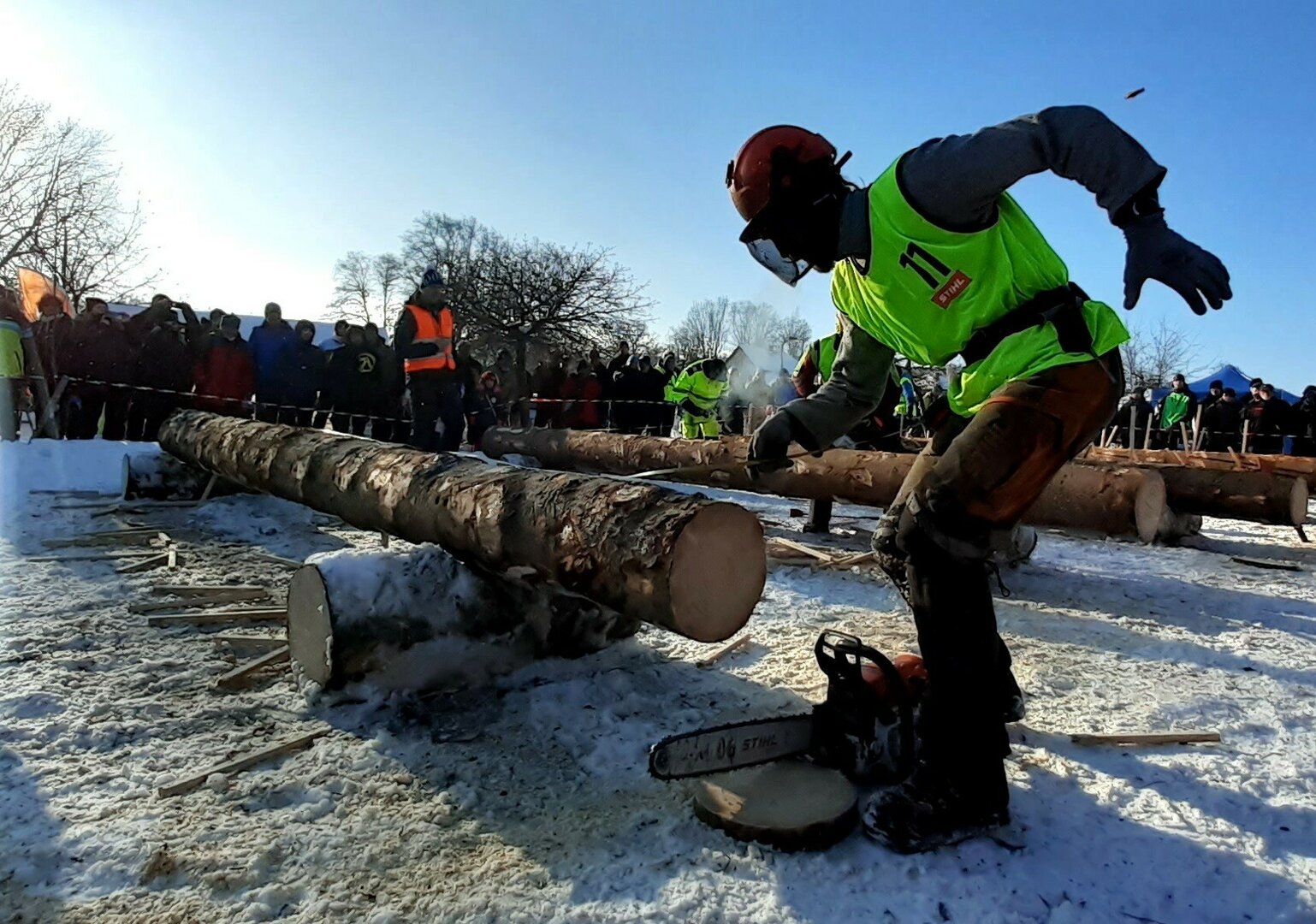 Dřevorubec roku je za dveřmi. Zahájí jej 12 trubačů 