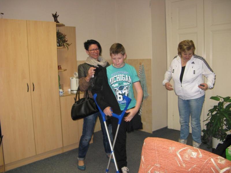 Českoskalická základní škola se připojila k projektu Na Sněžku pro Péťu 2014