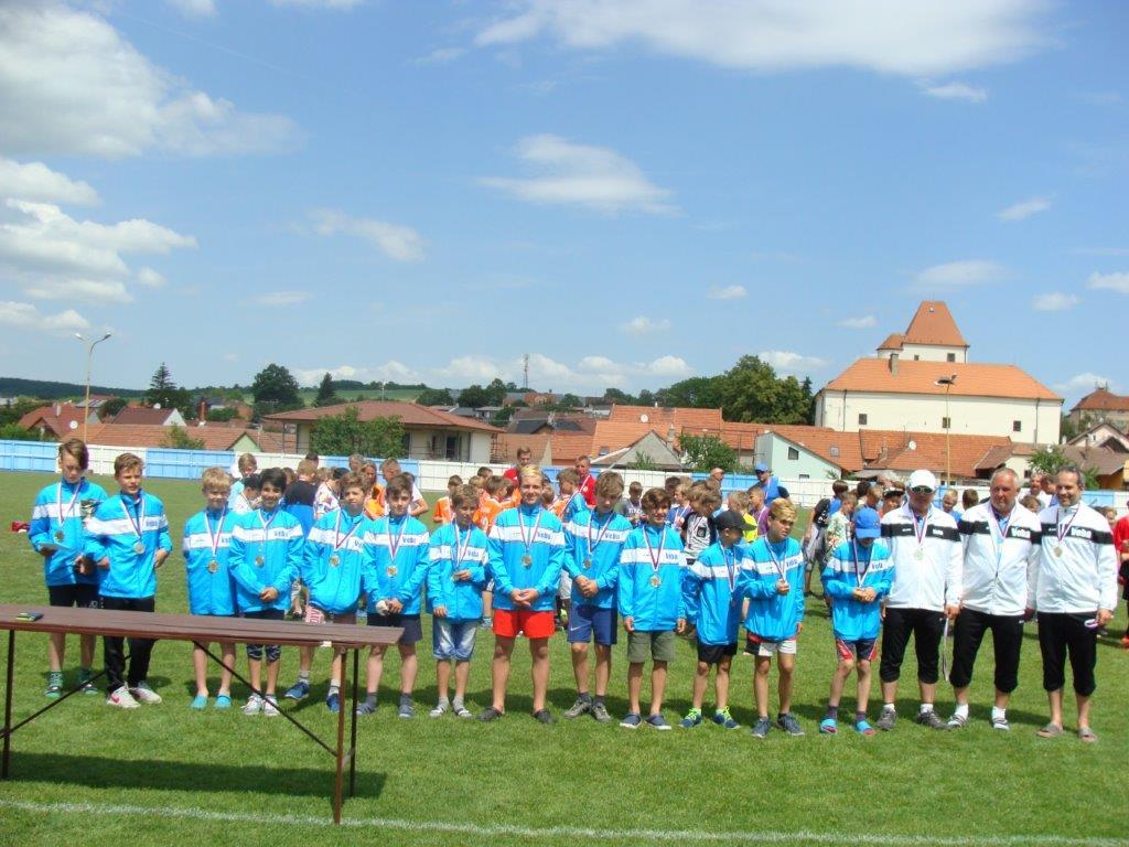 Na úspěchu okresního výběru kategorie U12 se podíleli také hráči Slovanu Broumov