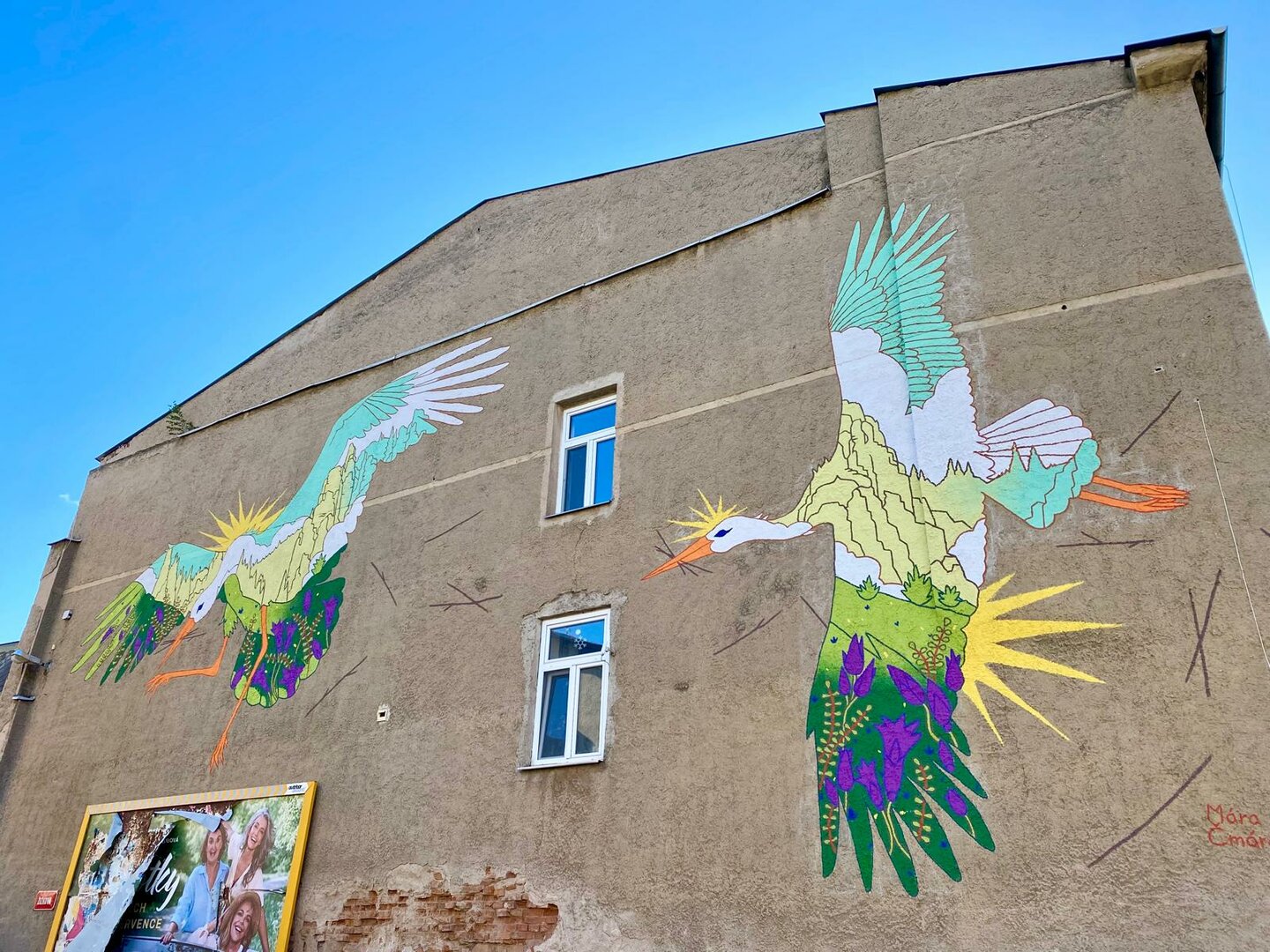 Broumovský mural byla opravdová výzva