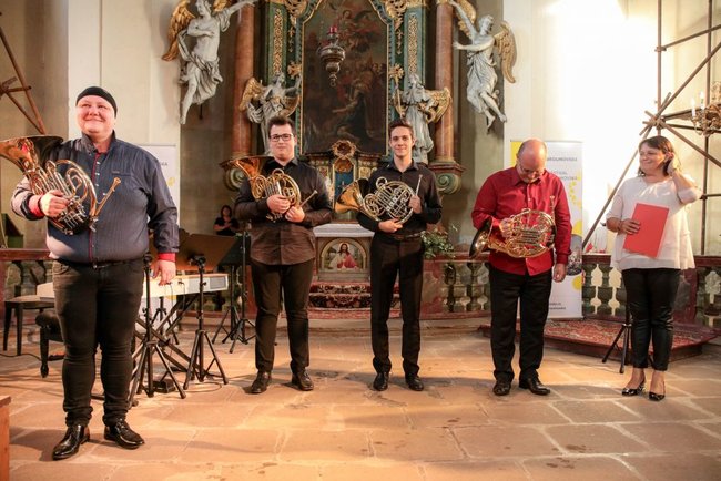 Pawel Cal a účastníci a lektoři Letních hornových kurzů
