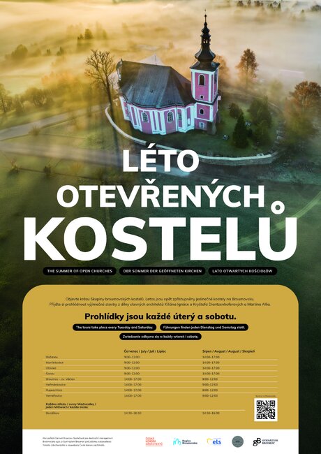Léto otevřených kostelů 2026