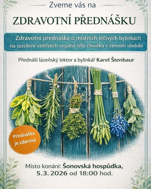 Přednáška o léčivých bylinách