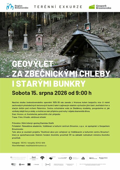 Geovýlet za Zbečnícikými chleby i starými bunkry