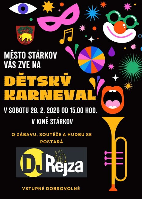 Dětský karneval ve Stárkově