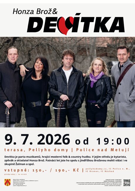 Koncert: Honza Brož a Devítka