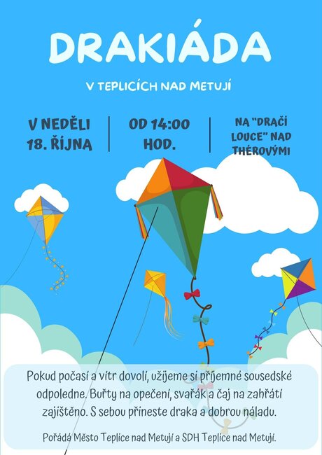Drakiáda v Teplicích nad Metují