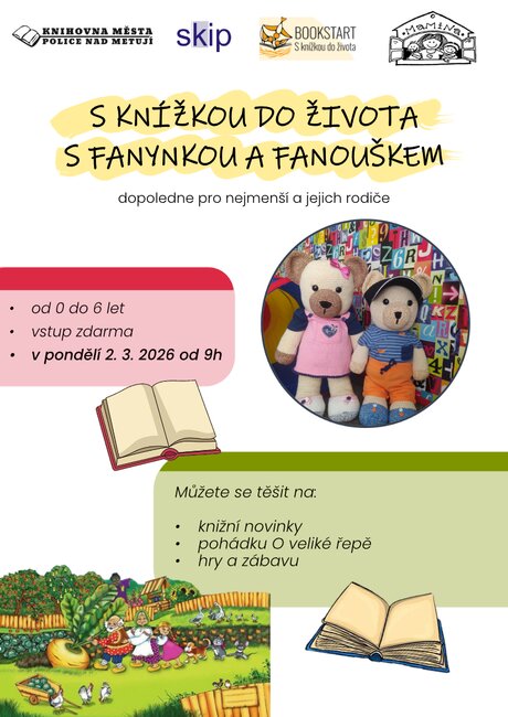 S knížkou do života s Fanynkou a Fanouškem