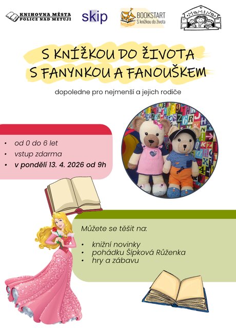 S knížkou do života s Fanynkou a Fanouškem