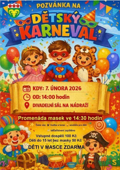 Dětský karneval v Meziměstí