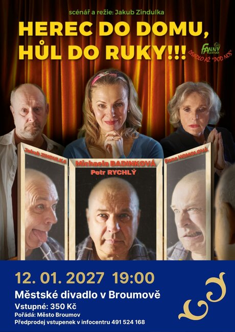 Divadlo: Herec do domu, hůl do ruky!