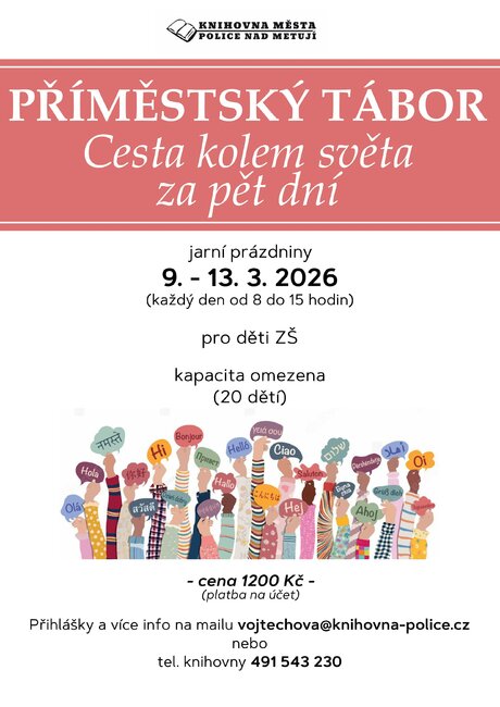 Příměstský tábor: cesta kolem světa za 5 dní