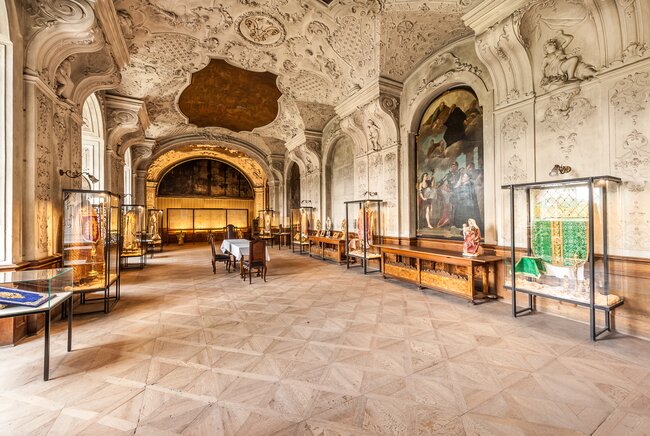 Prohlídky broumovského kláštera v polštině