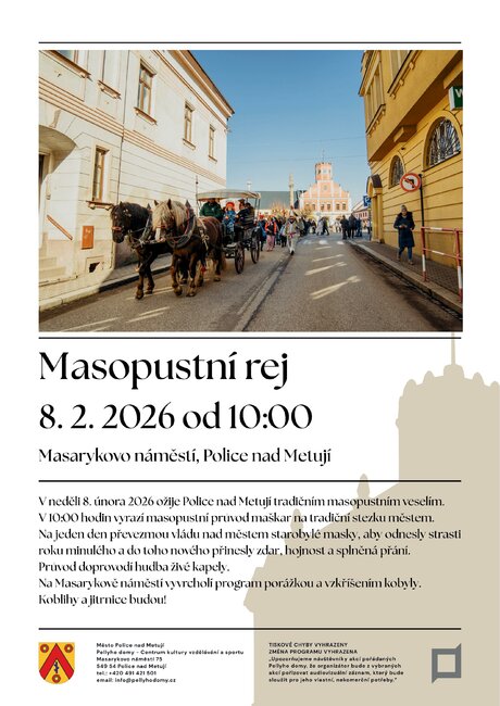 Masopustní rej v Polici nad Metují