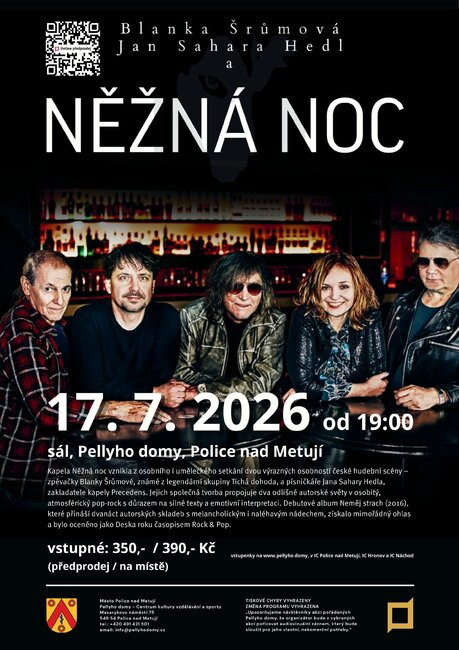 Koncert Blanka Šrůmová, Jan Sahara Hedl & Něžná noc
