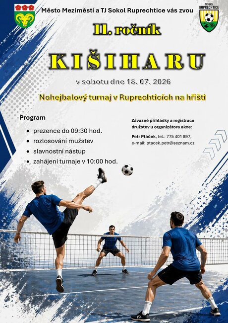 Nohejbalový turnaj Kišiharu