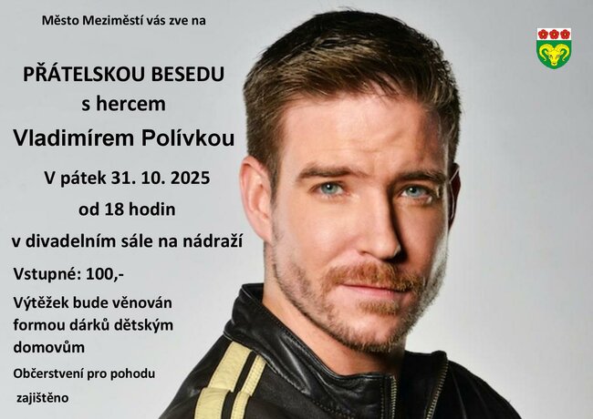 Přátelská beseda s herci - Vladimír Polívka