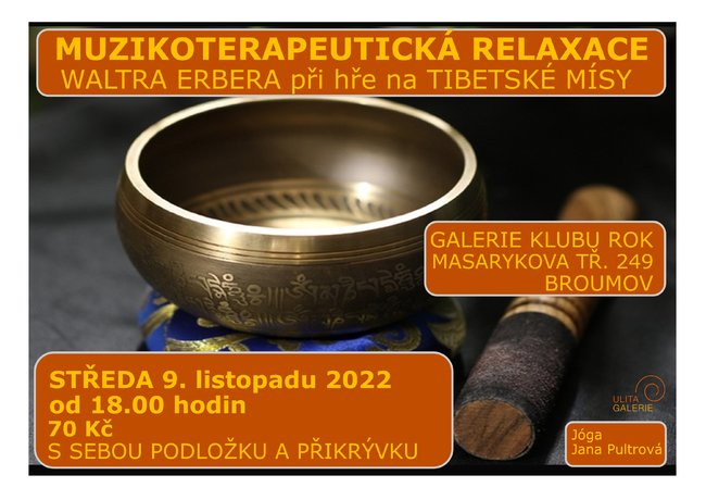 Muzikoterapeutická relaxace Waltra Erbera