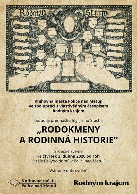 Přednáška: Rodokmeny a rodinná historie