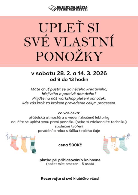 Upleť si své vlastní ponožky